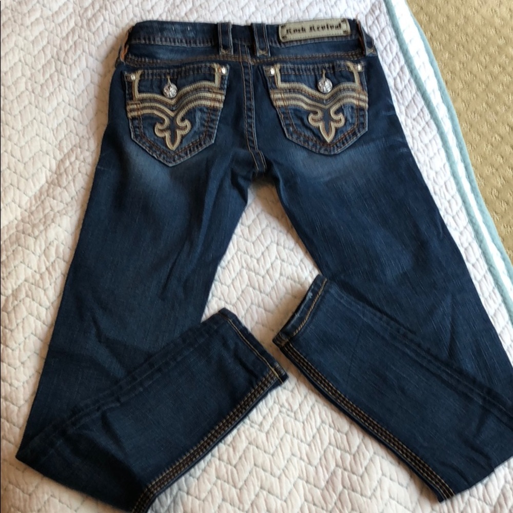 Rock revival skinny jeans